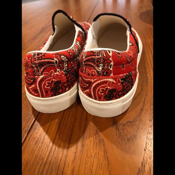 NEW Isabel Marant Meastee Slip On Bandana Print Sneakers 40 10 10.5 - Picture 6 of 6